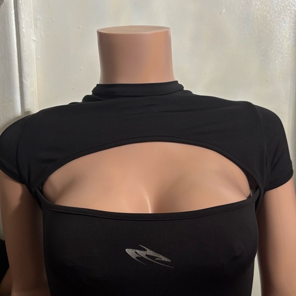 MURCI Women’s Fitted Cut Out Bodysuit Top - Picture 6 of 14